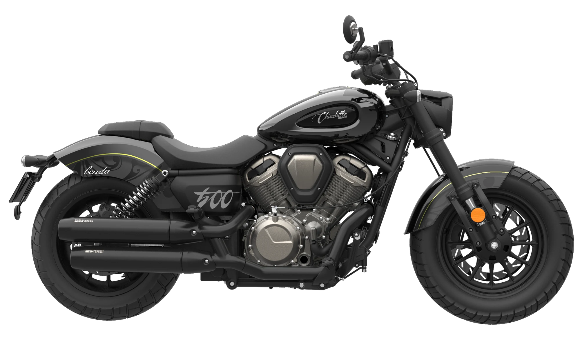 BENDA Chinchilla 500 in Midnight Black